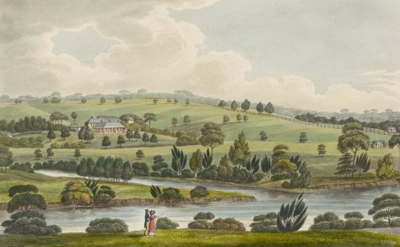 Parramatta courtesy of National Library of Australia